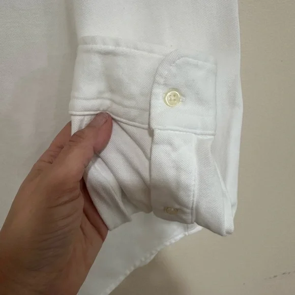 Ralph Lauren Men's White mesh Shirt. Size XXL. - Picture 4 of 11